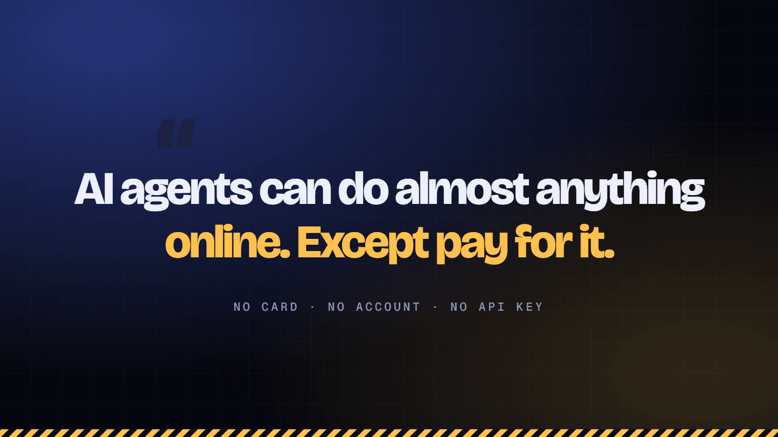 Agents can do almost everything online except pay for it